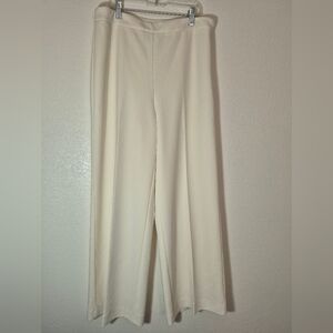 DKNY Cream Wide Leg Women's Pants